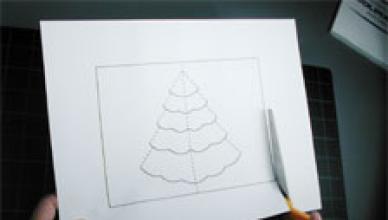 DIY nápady na vianočné pohľadnice