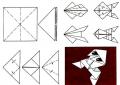 Прыгающая лягушка из бумаги (оригами)