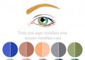 Mavi gözler için gölgeler - mükemmel makyaj nasıl seçilir ve oluşturulur?